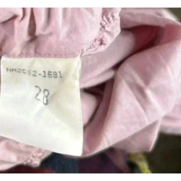 Nolita North Little Italy Pants 28 Pink Ankle Drawstring Relaxed Pull On - Picture 8 of 9